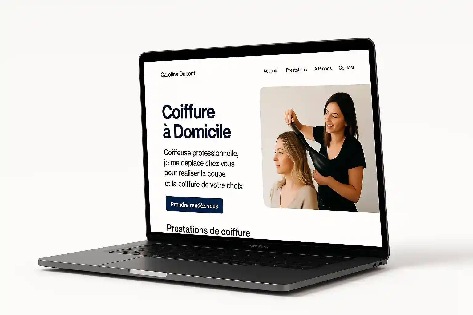 Image Site internet Coiffure à domicile