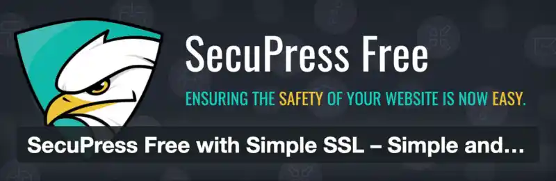 Les 8 meilleurs plugins WordPress de sécurité 3 SecuPress