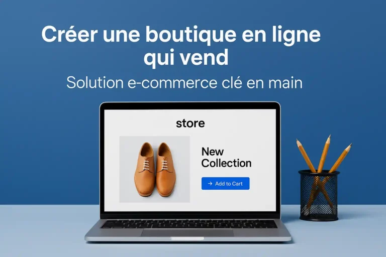 Créer une boutique en ligne qui vend