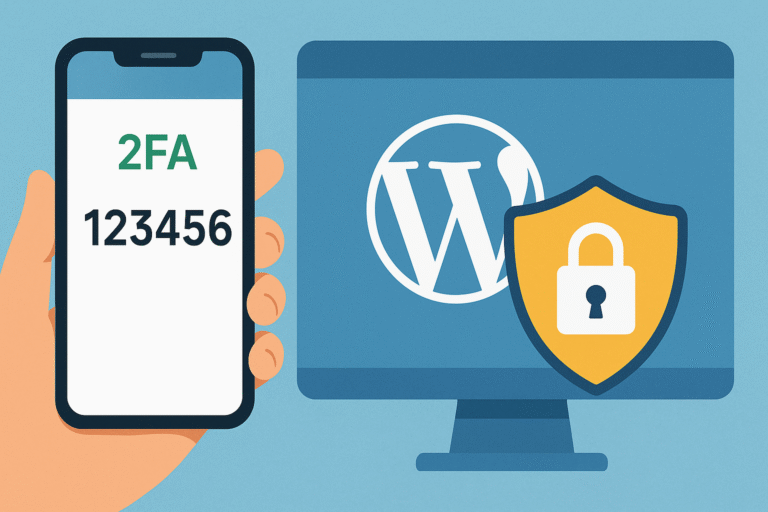 Authentification à deux facteurs sur WordPress 2 authentification a deux facteurs V0