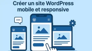 creer un site wordpress mobile et responsive