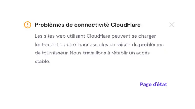 panne cloudflare 2025